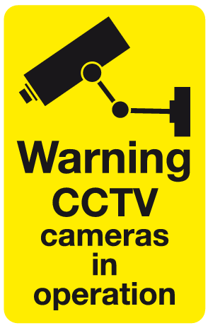 CCTV Sticker
